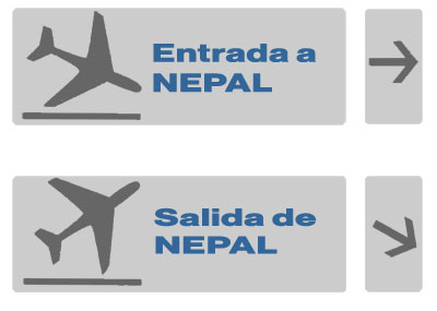 Llegar a / Salida desde Nepal