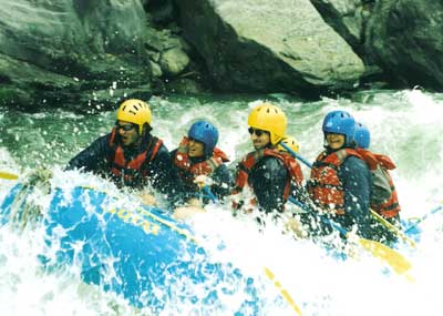 Rafting in Nepal