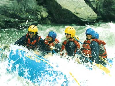 Rafting en Nepal